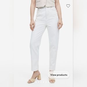 &Denim High-Waisted Loose Mom Jeans